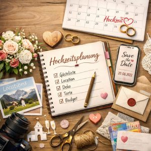 Hochzeit planen in der Schweiz: der Überblick für das erste Jahr