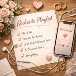 Musik für die Trauzeremonie: Einzug, Ringtausch, Auszug