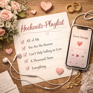 Musik für die Trauzeremonie: Einzug, Ringtausch, Auszug